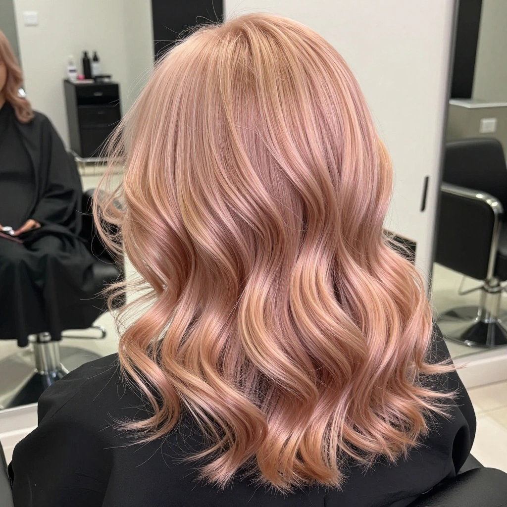 Rose Gold Blonde