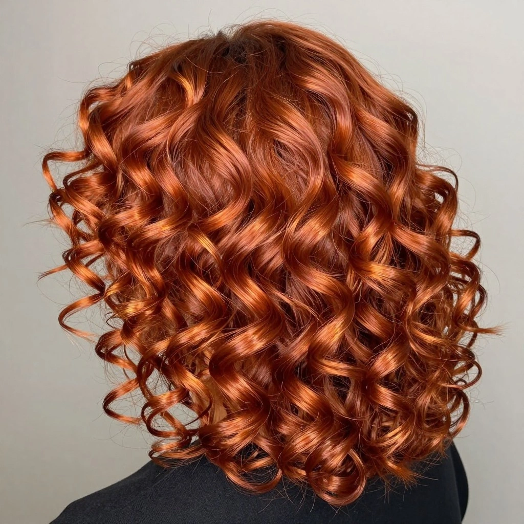 Warm Copper Curls