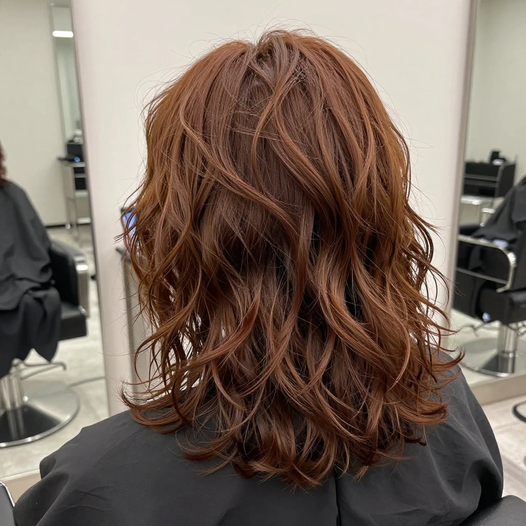 Wavy Shag with Fall Layers