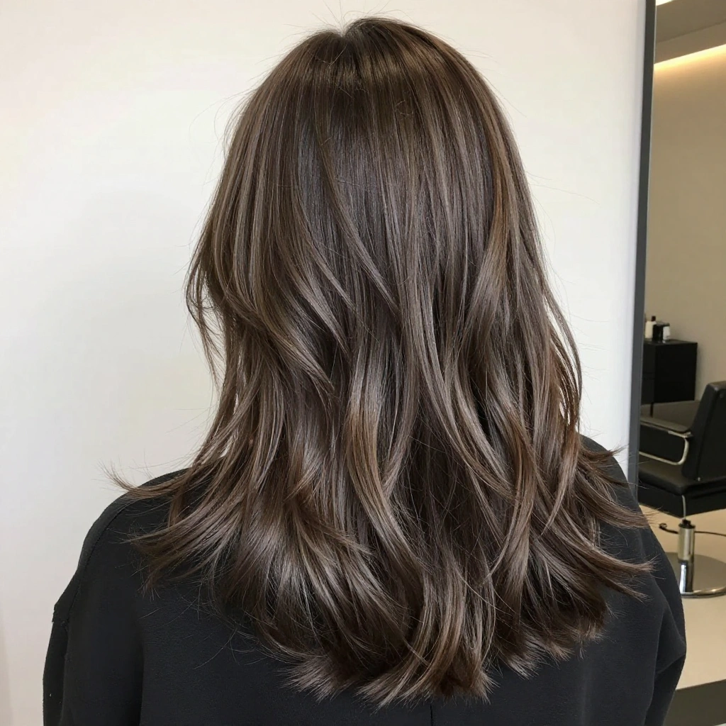 Ash Brown Balayage