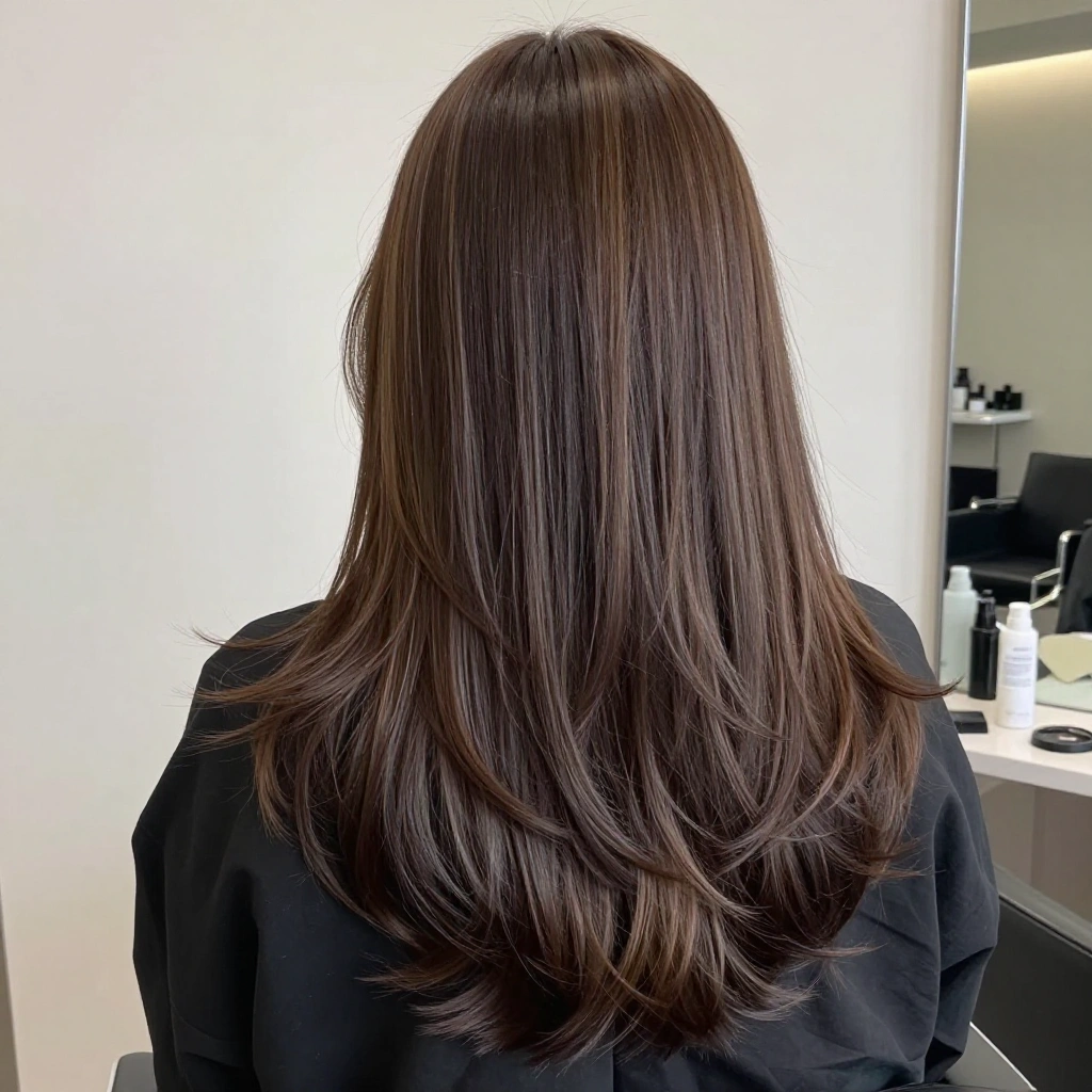 Ash Chocolate Balayage