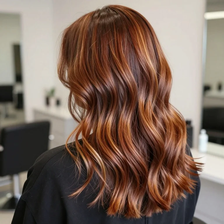 Auburn Balayage Ideas