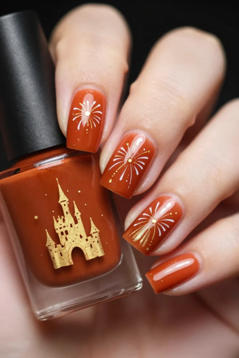September Disney Nail