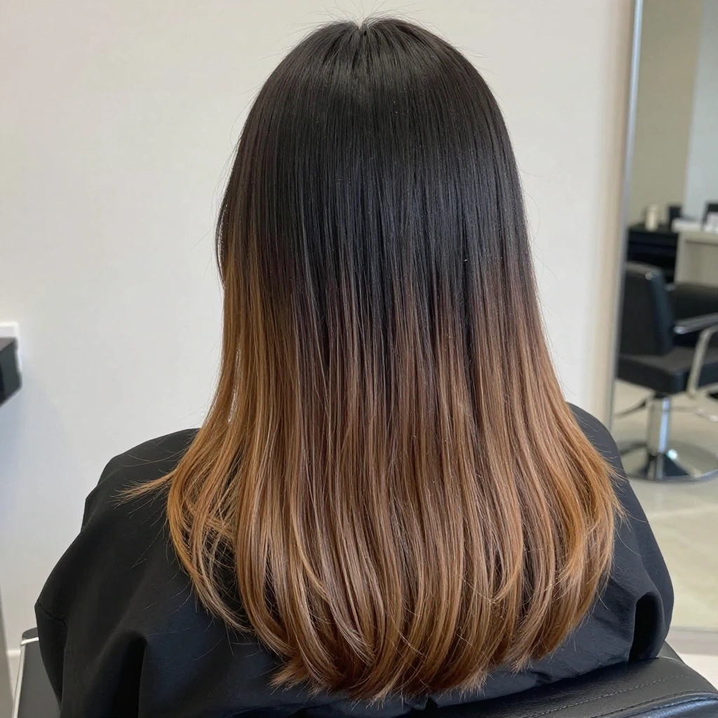 Balayage Ombre for Black Hair