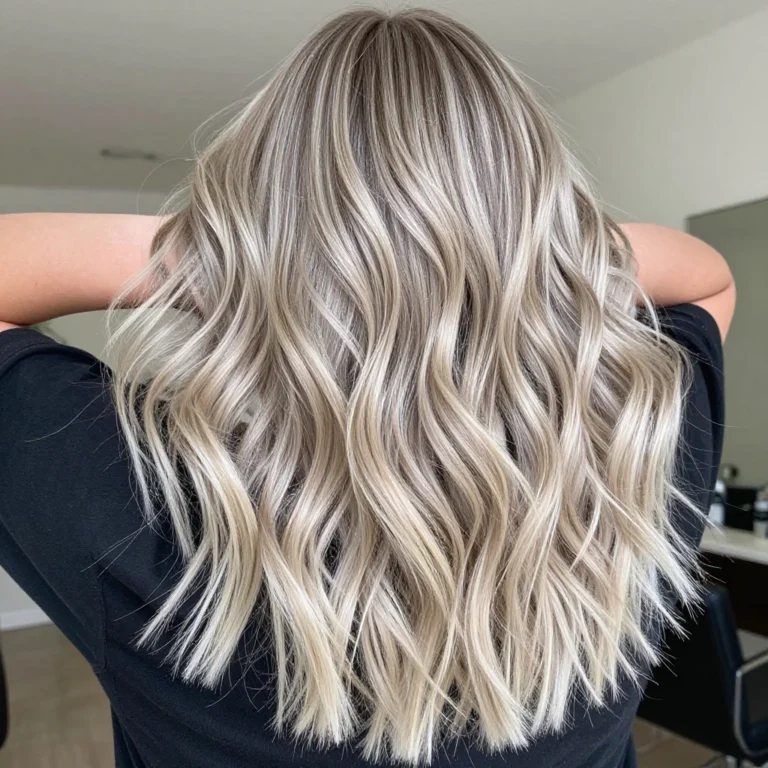 Ash Blonde Balayage