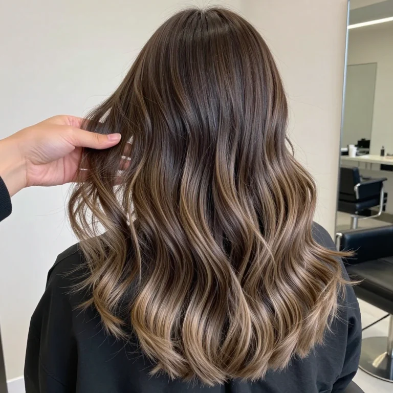 Ash Brown Balayage