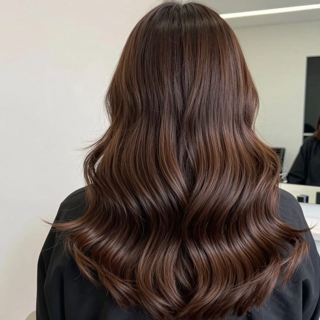 Chocolate Brown Balayage