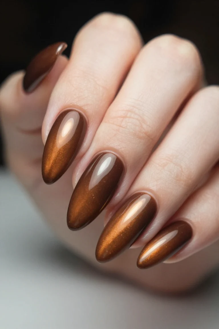 September Nails Almond
