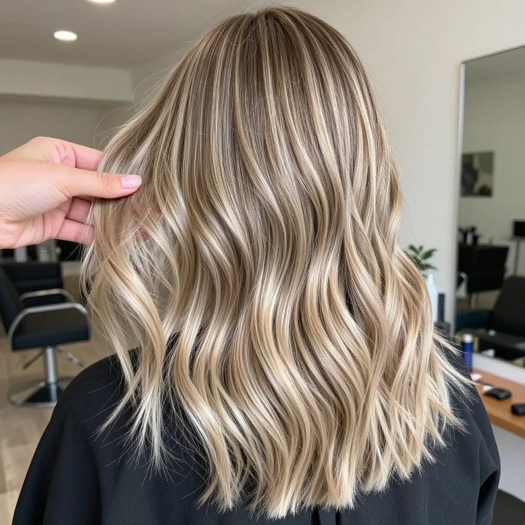 Cool Girl Dirty Blonde Balayage