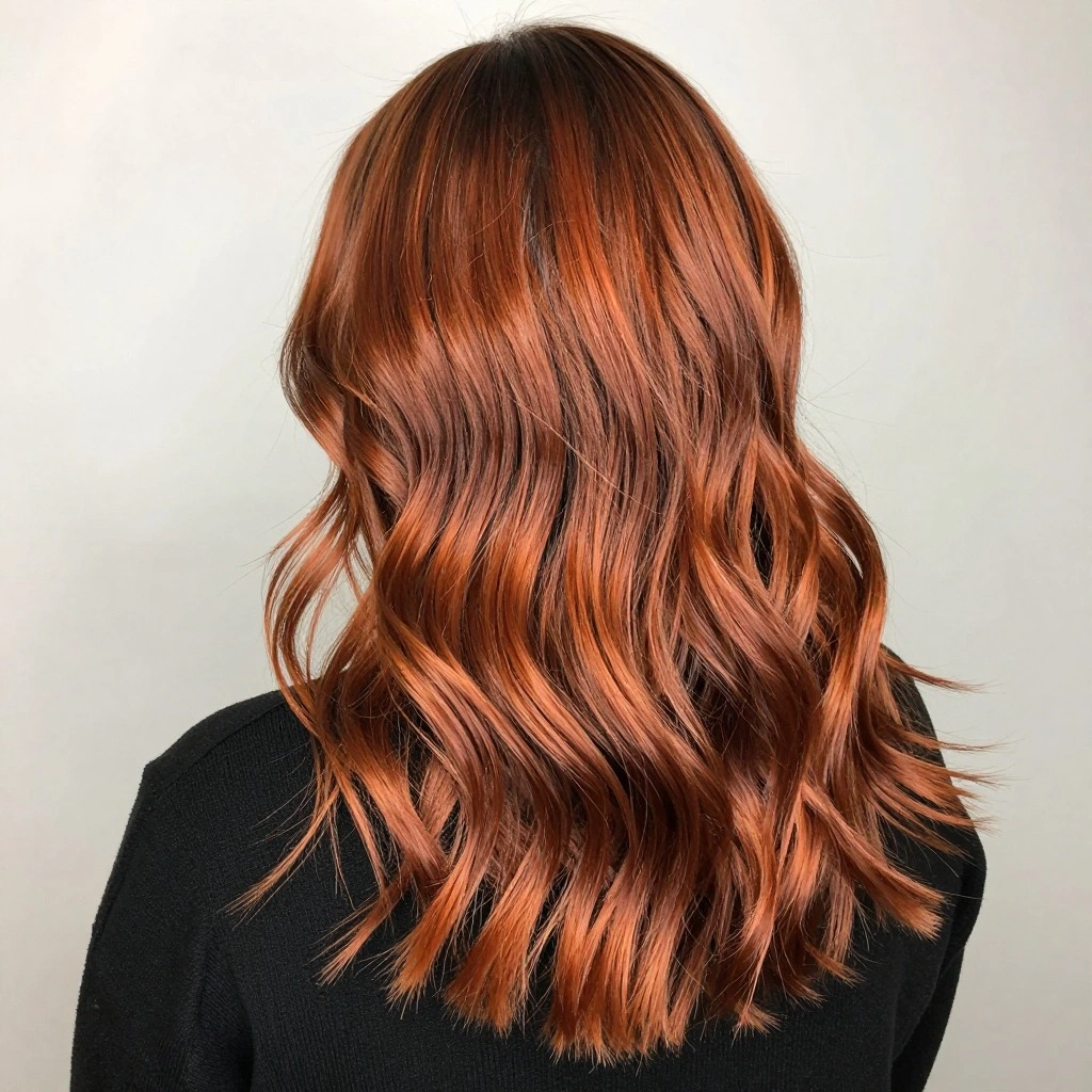 Copper Balayage