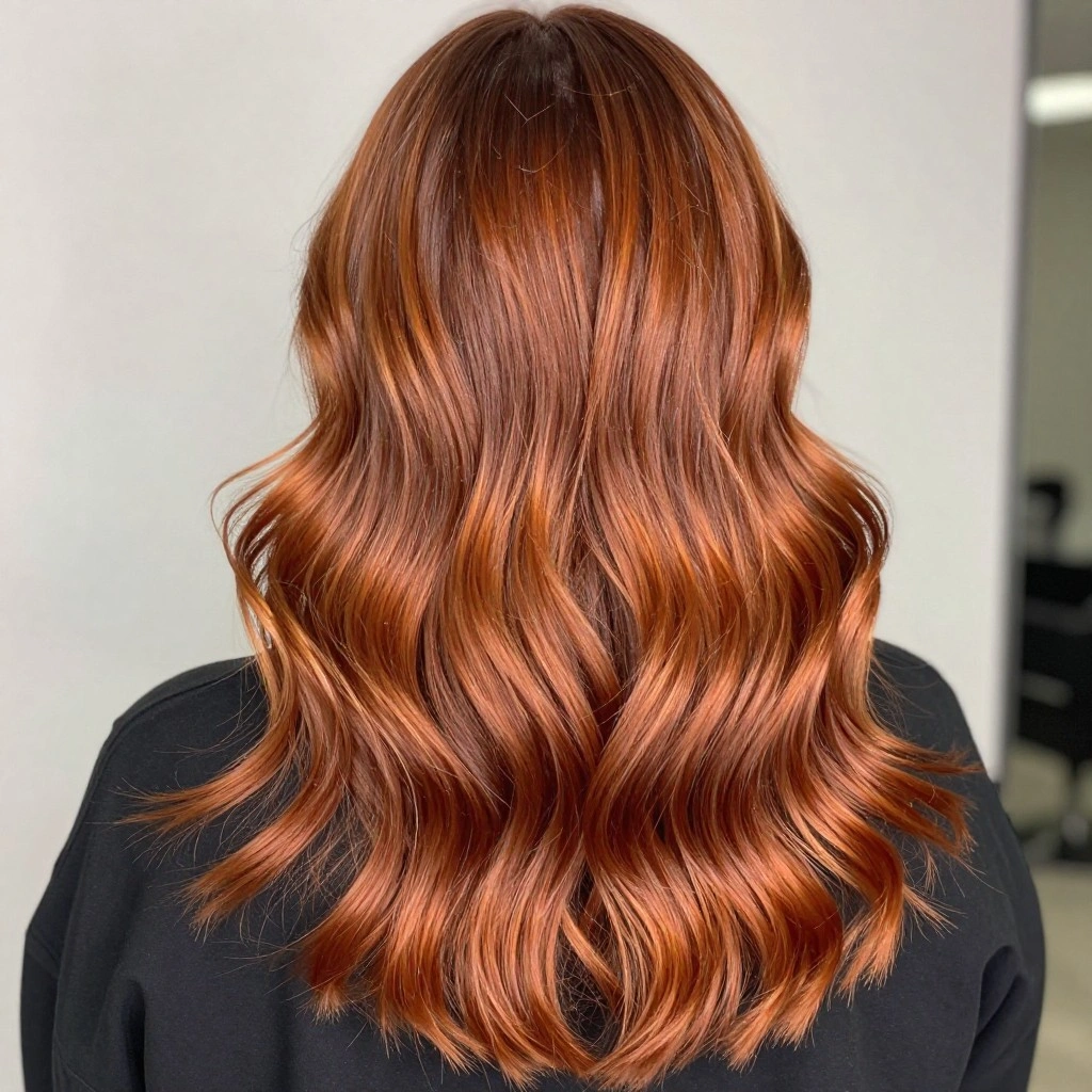 Copper Sunset Balayage