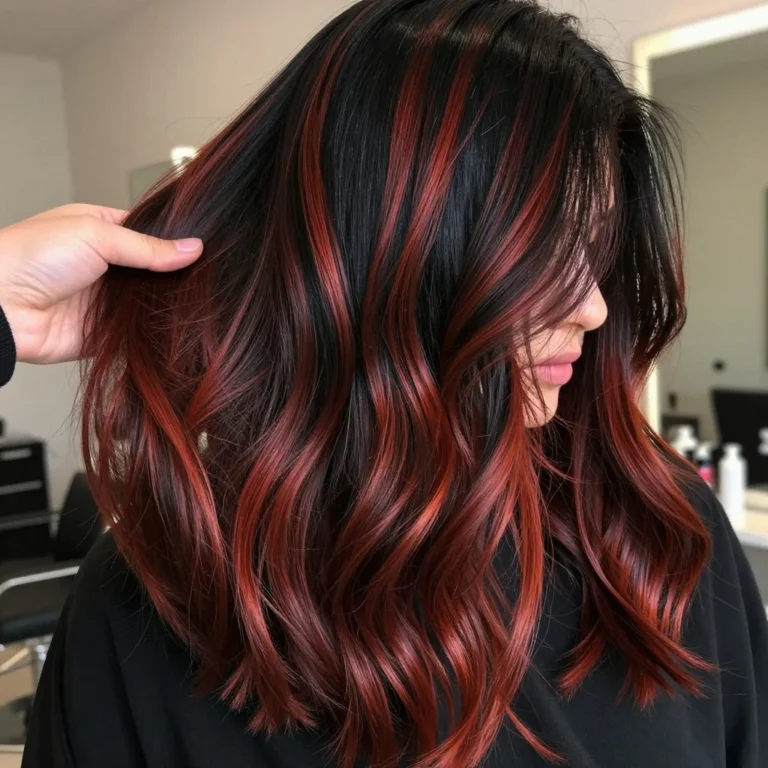 Ginger Balayage Ideas
