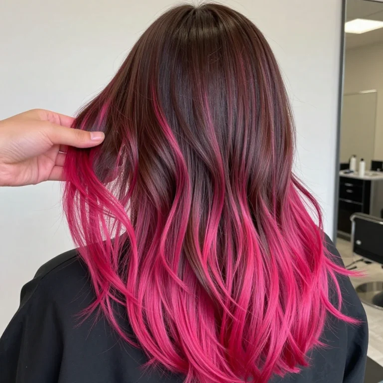 Pink Balayage Ideas