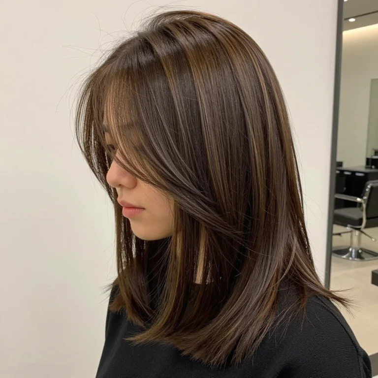 Balayage with Layers Hair