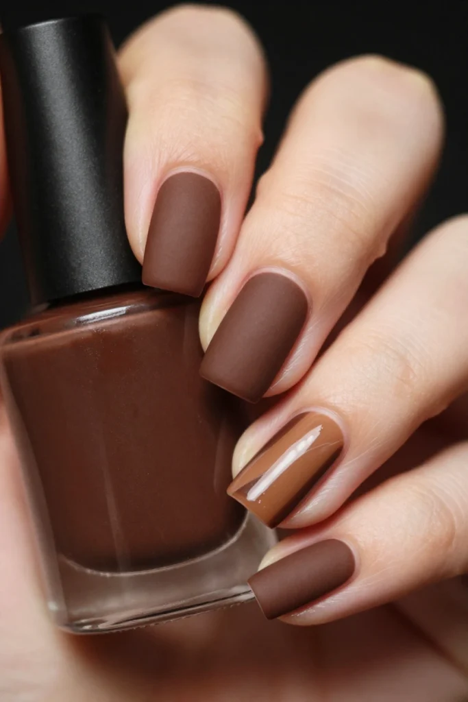 Espresso Brown Velvet Matte