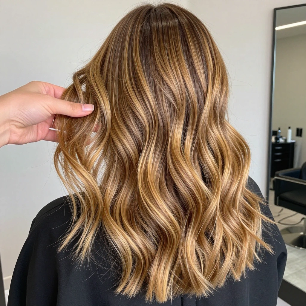 Golden Bronde Balayage
