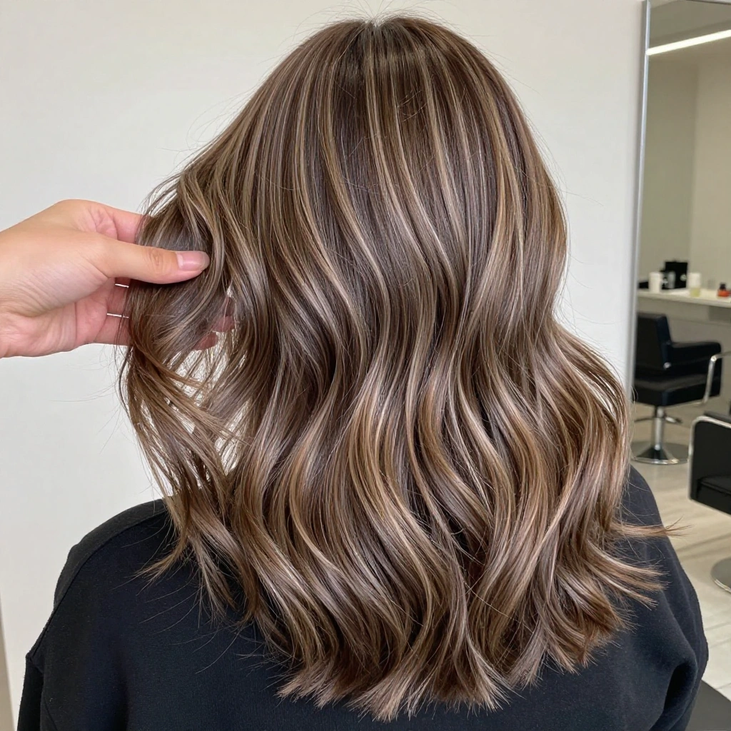 Mushroom Balayage with Babylights