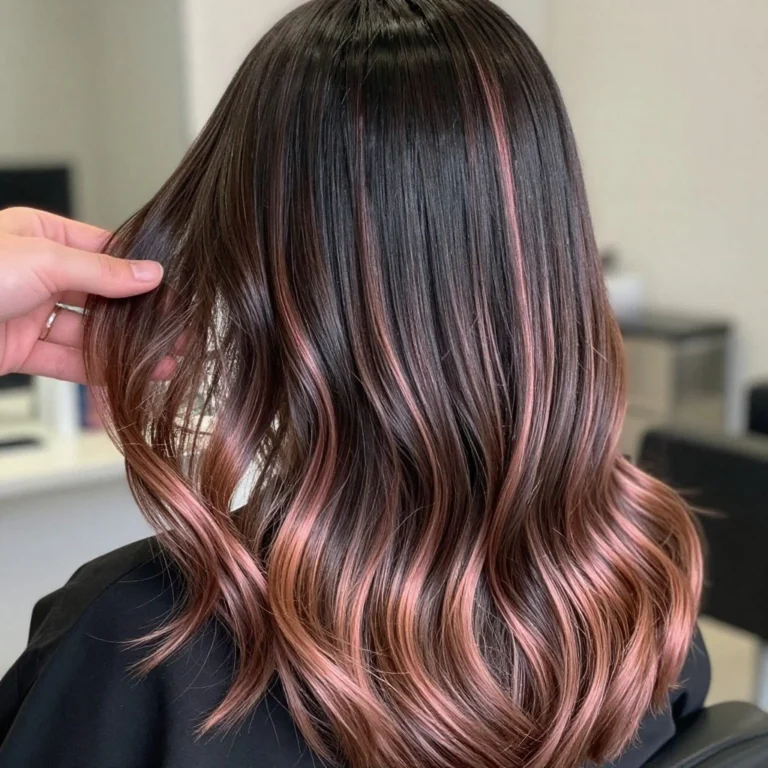 Rose Gold Balayage