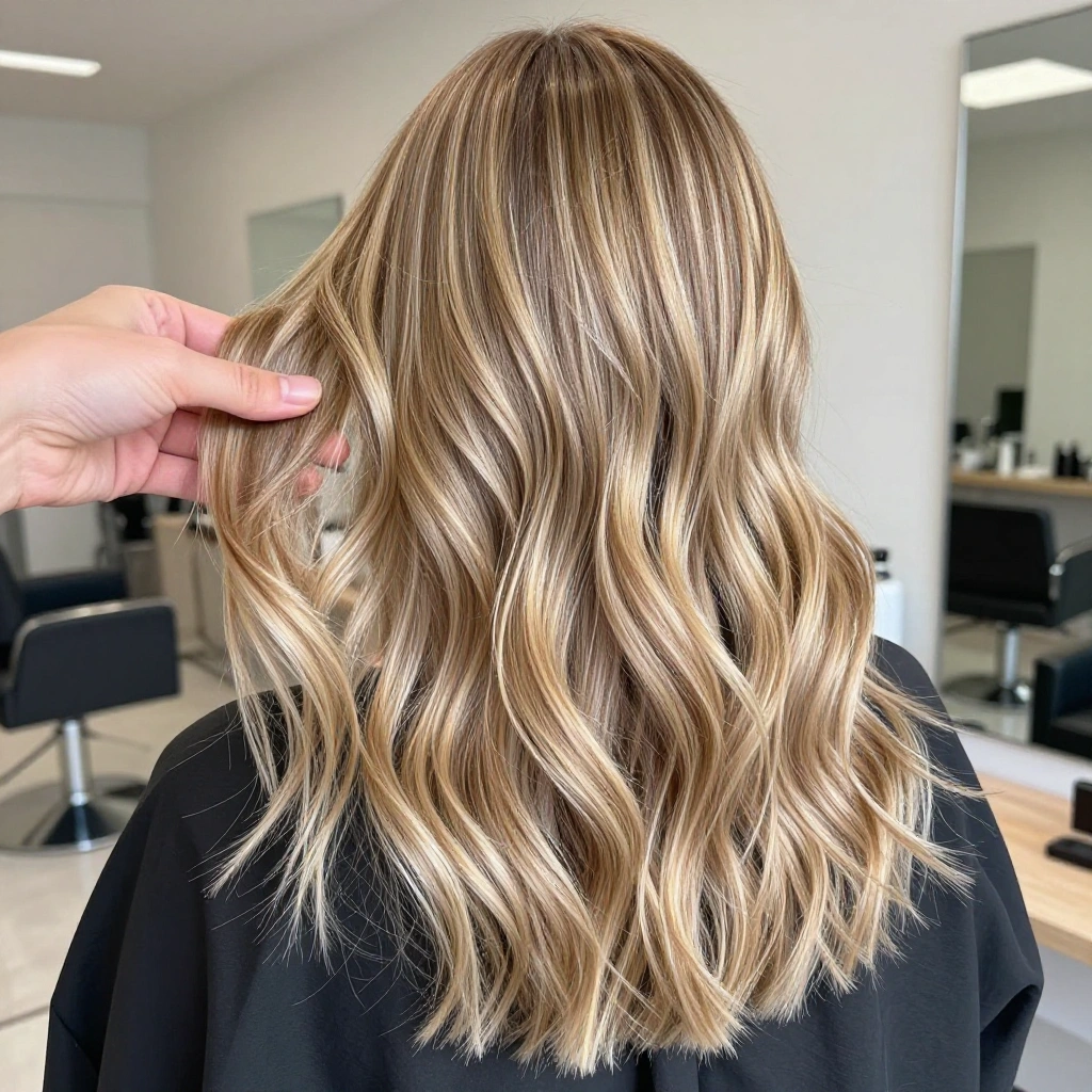 Sandy Blonde Balayage