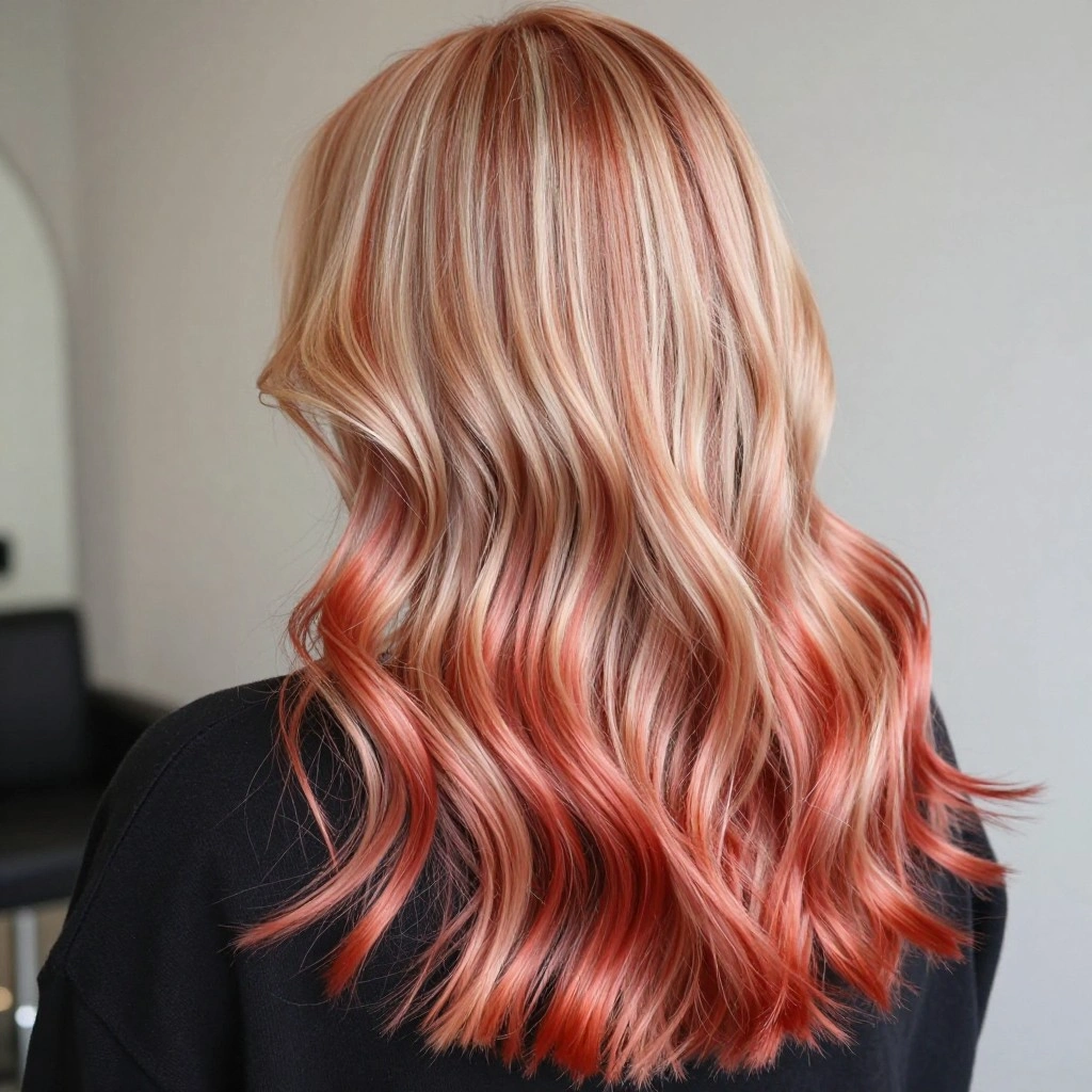 Strawberry Blonde Balayage
