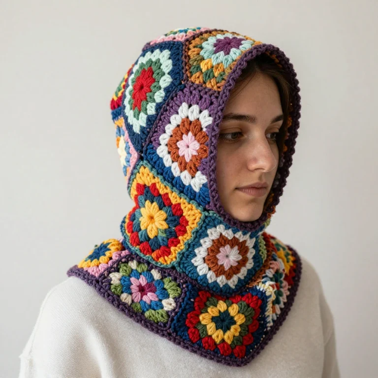 10 Crochet Balaclava Granny Square Ideas