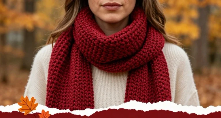 5 Crochet Scarf Autumn Pattern Free Ideas in Rich Fall Colors